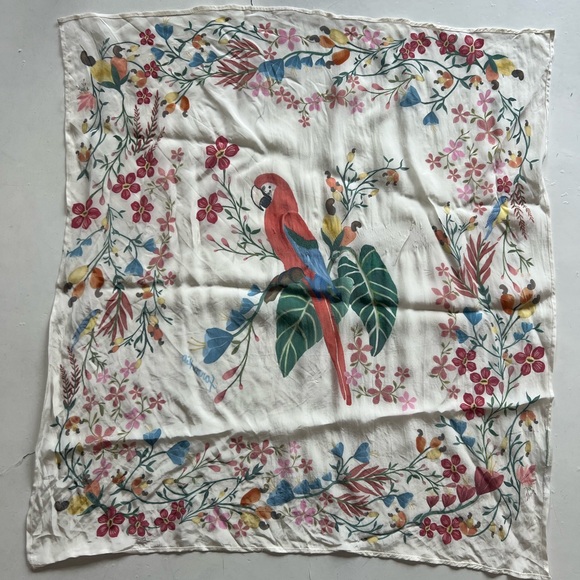 Farm Rio Silk Scarf - Picture 4 of 4